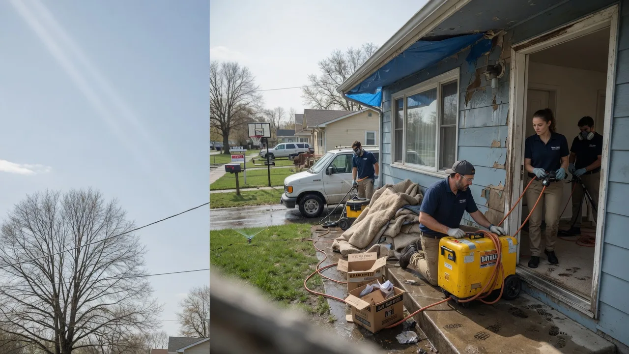 Basement Flood Cleanup in Mountain Home, UT near me
